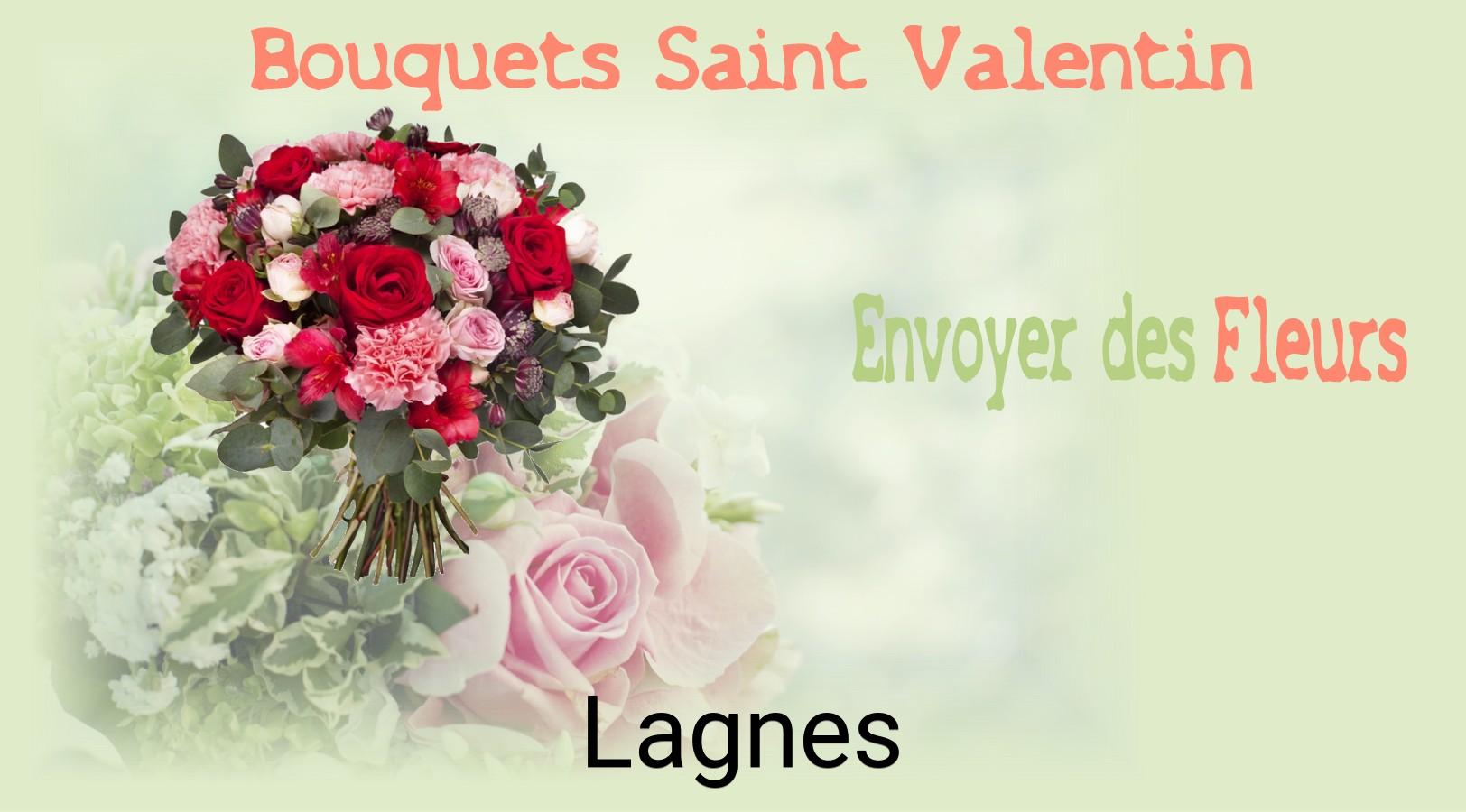 Roses de Saint-Valentin livrées à Lagnes